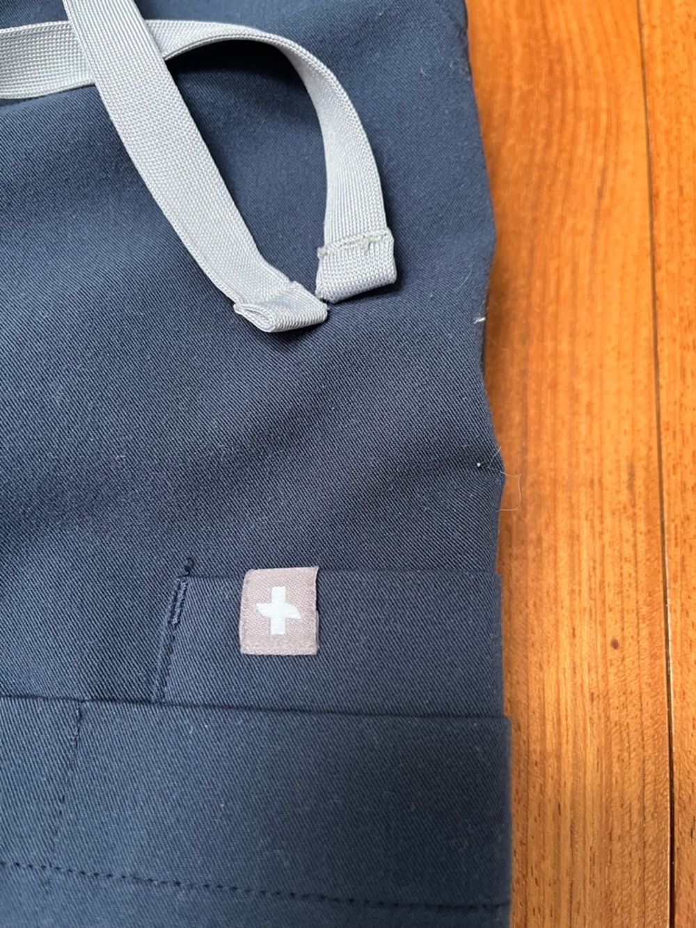 FIGS Yola Scrub Pants XS Navy High Waisted Stretch Medical